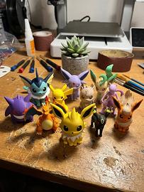Statuette Pokémon stampate in 3D e dipinte a mano!