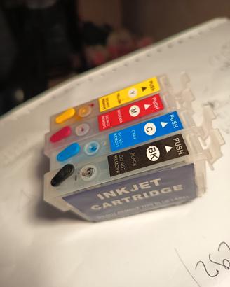 cartucce ricaricabili per Epson serie 16