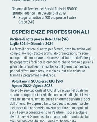 Impiegato gratis