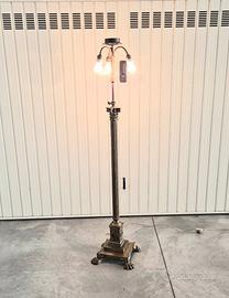 Lampada da terra Impero ottone anni 30 