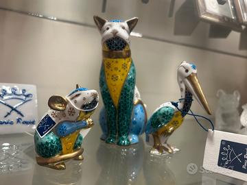 Statuine  animali porcellana Paris Royal