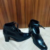 Pollini stivaletti pelle e cuoio 37
