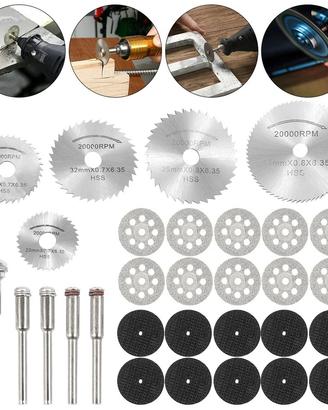 Kit dischi taglio per Dremel e simili