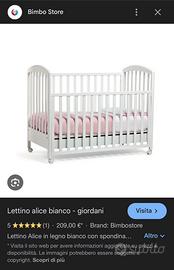 Lettino Giordani Alice