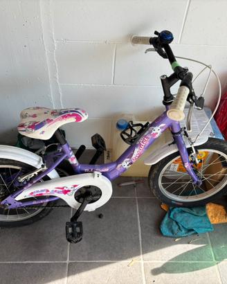 Bici da bimba adatta dai 4 anni sino ai 6-7 anni