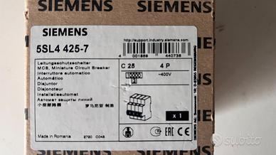 Interruttore Siemens