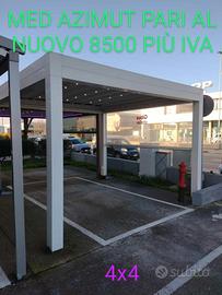 pergola gibus 4 mt x 4 mt