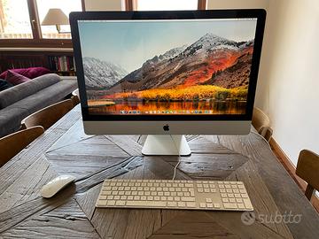 Apple iMac 27 pollici Mid 2010 upgradato SSD e ram
