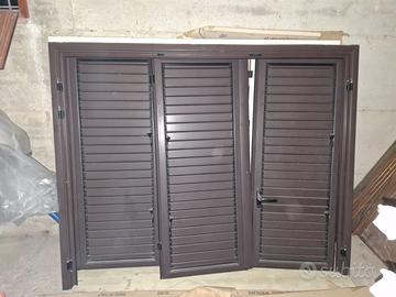 Infissi alluminio 3 ante