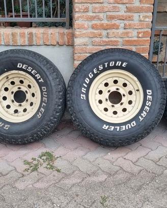 cerchi foristrada 6 fori toyota 