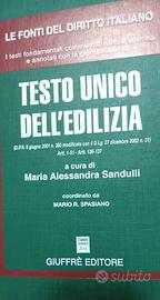 TESTO UNICO DELL' EDILIZIA