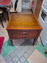 Raro TAVOLINO CON CASSETTO RETRÒ