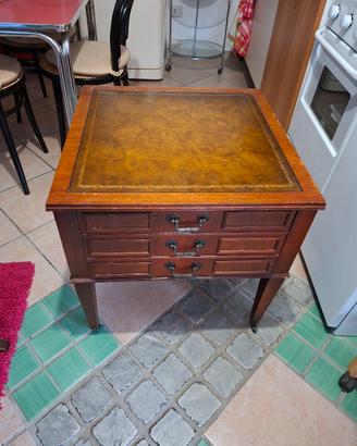 Raro TAVOLINO CON CASSETTO RETRÒ