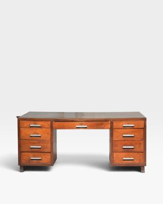 Scrivania Direzionale Vintage Anni '40/'50