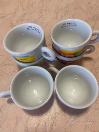 Sei tazze cappuccino ILLY BIENNALE ARTE 2019