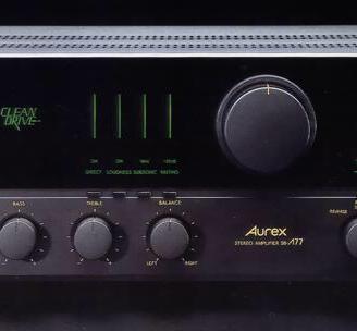 Amplificatore Aurex-Toshiba SB-77+tuner ST-55