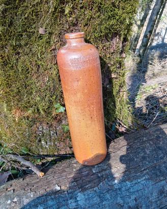 Bottiglia gin vintage terracotta H.c.konic