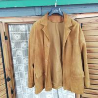 giacca camoscio uomo
