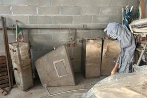 Serbatoio acciaio gasolio o acqua