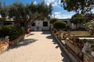 Villetta a Bonagia, zona panoramica con vista mare