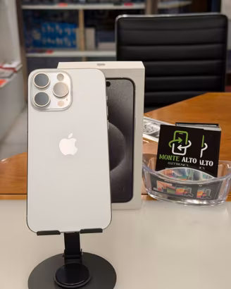 IPHONE 15 PRO MAX 256GB WHITE -GARANZIA 12 MESI