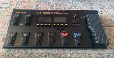 Pedaliera multieffetti boss GT100