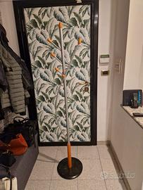 Appendiabiti in acciaio e marmo