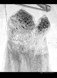 Abito da sposa morilee sirena con ampia gonna extr