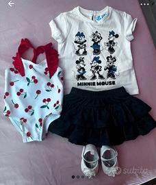 Set bambina 6/9 mesi