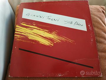 Lp Gianni Togni "Stile libero" 