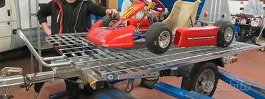 Trasformazione artigianale per carrelli da moto