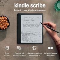 Kindle Scribe 32GB Paperwhite da 10,2’’ + custodia