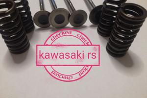 Piaggio Valvole testa+molle Originali 125/180/200