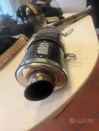 Scarico carbonio suzuki  bandit 650
