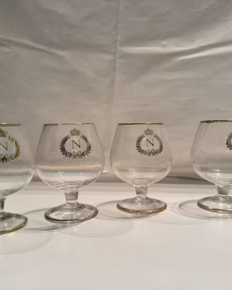 Set 4 bicchierini Napoleon vintage