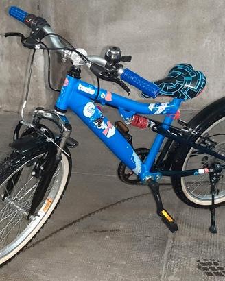 Bicicletta raggio 20 con cambio shimano
