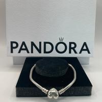 Bracciale Pandora Originale 19 cm chiusura a cuore