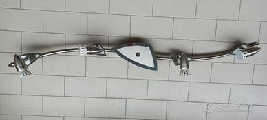 Lampadario in acciaio 