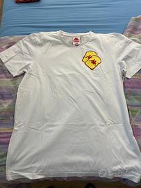 Kappa T-Shirt Uomo Taglia L Bianca Kappa Toaster