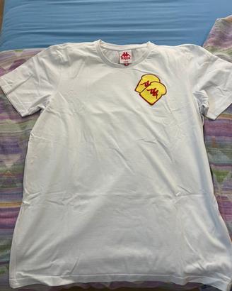 Kappa T-Shirt Uomo Taglia L Bianca Kappa Toaster