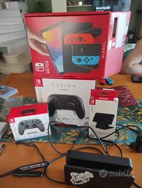 Nintendo switch+controllers e giochi