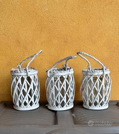 Lanterne giardino  schabby