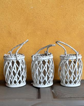 Lanterne giardino  schabby