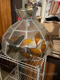 Lampadario vetro stile Tiffany