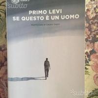 Libro "Se questo è un uomo" di Primo Levi