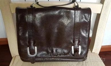 Borsa a tracolla in pelle, vintage (anni ‘60-’70)