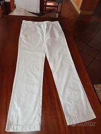Pantalone uomo bianco Conbipel.