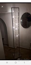 Lampada acciaio cromato