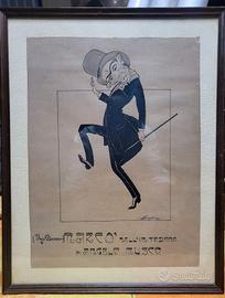 Caricatura Teatrale del 1924 