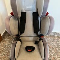 Seggiolino auto RECARO SENZA ISOFIX 9 mesi-12 anni